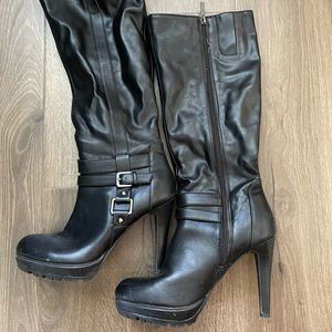Nine West heels Boots good condition